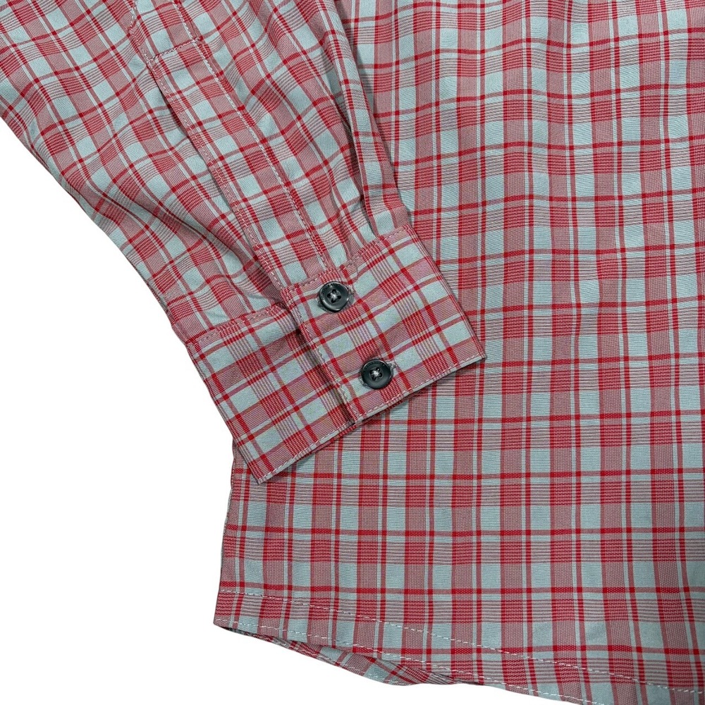 Mammut Shirt Mens M Plaid Long Sleeve Button Up Lightweight Performance Outdoor - Picture 4 of 11